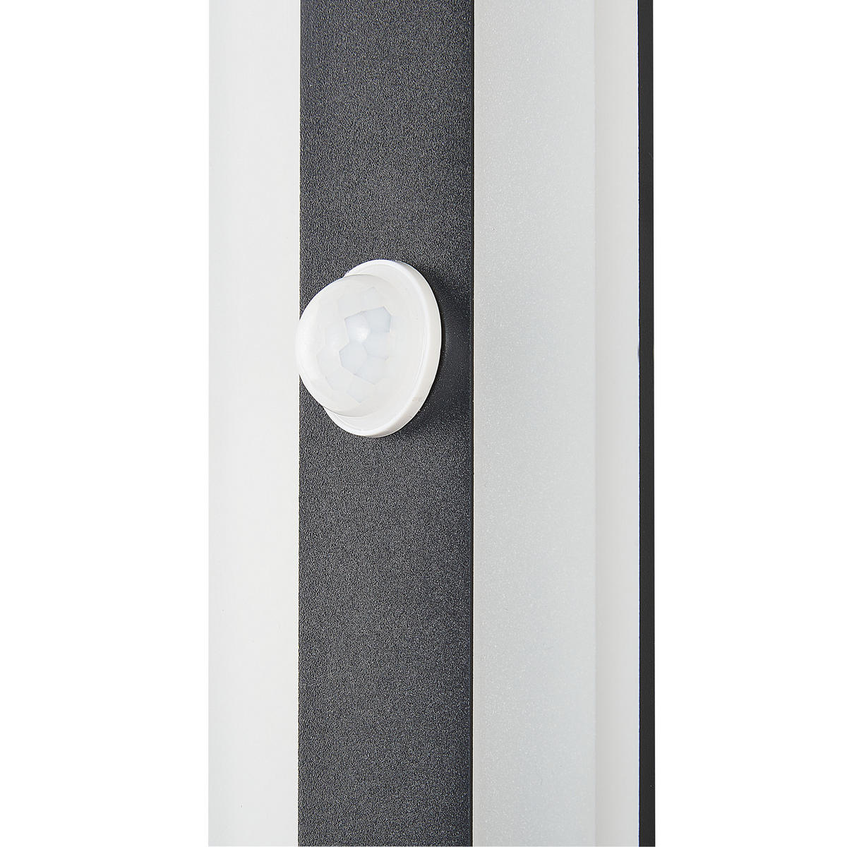 AUSSENWANDLEUCHTE Savane 4/9/80 cm - Schwarz, Metall (9/80/4cm) - Beliani