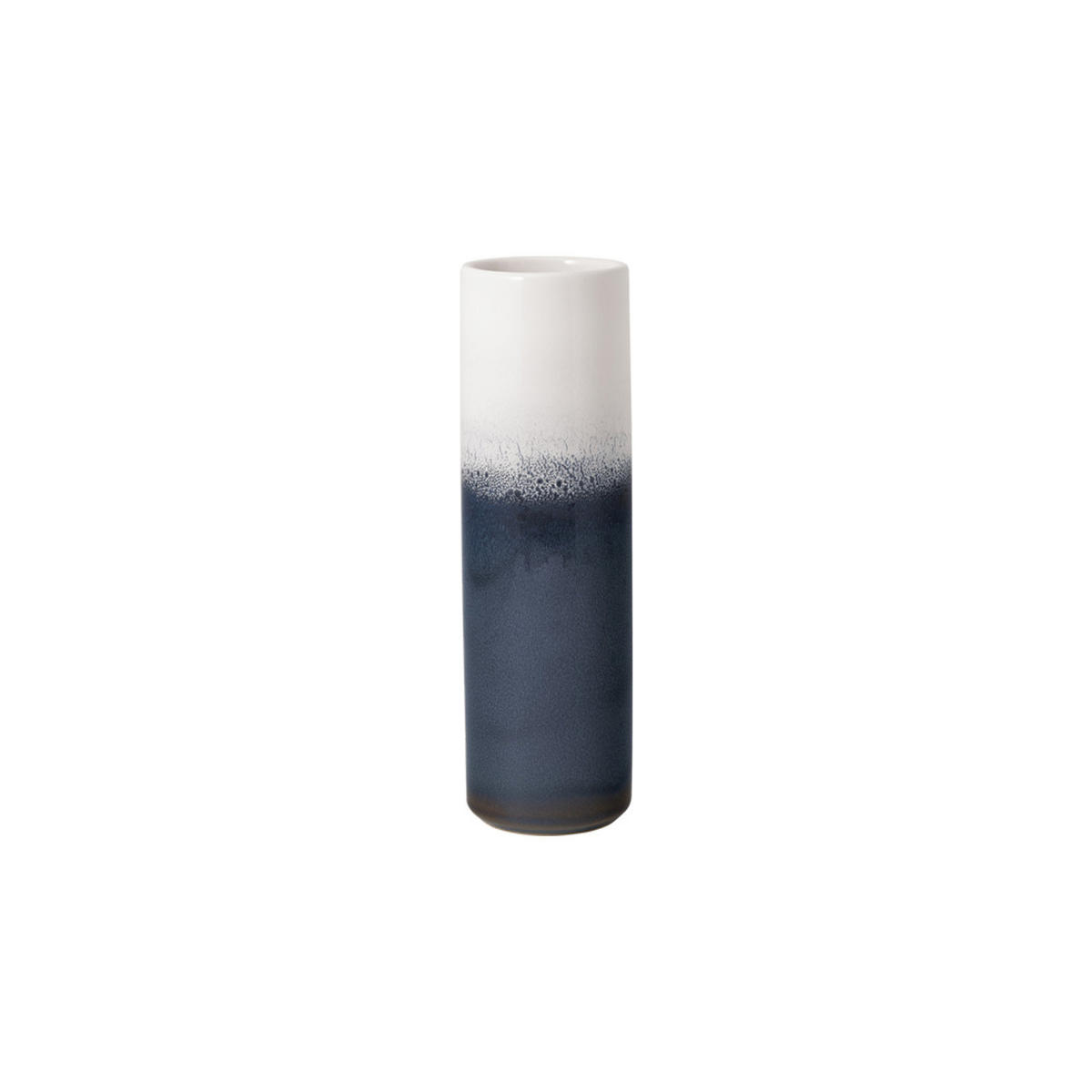 VASE Lave Home weiß-blau ↕ 25 cm - Blau/Weiß, Keramik (25cm) - like.Villeroy & Boch