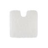 BADTEPPICH MIT WC AUSSCHITT VIENNA - Weiß, Textil (45/45cm) - WohnDirect
