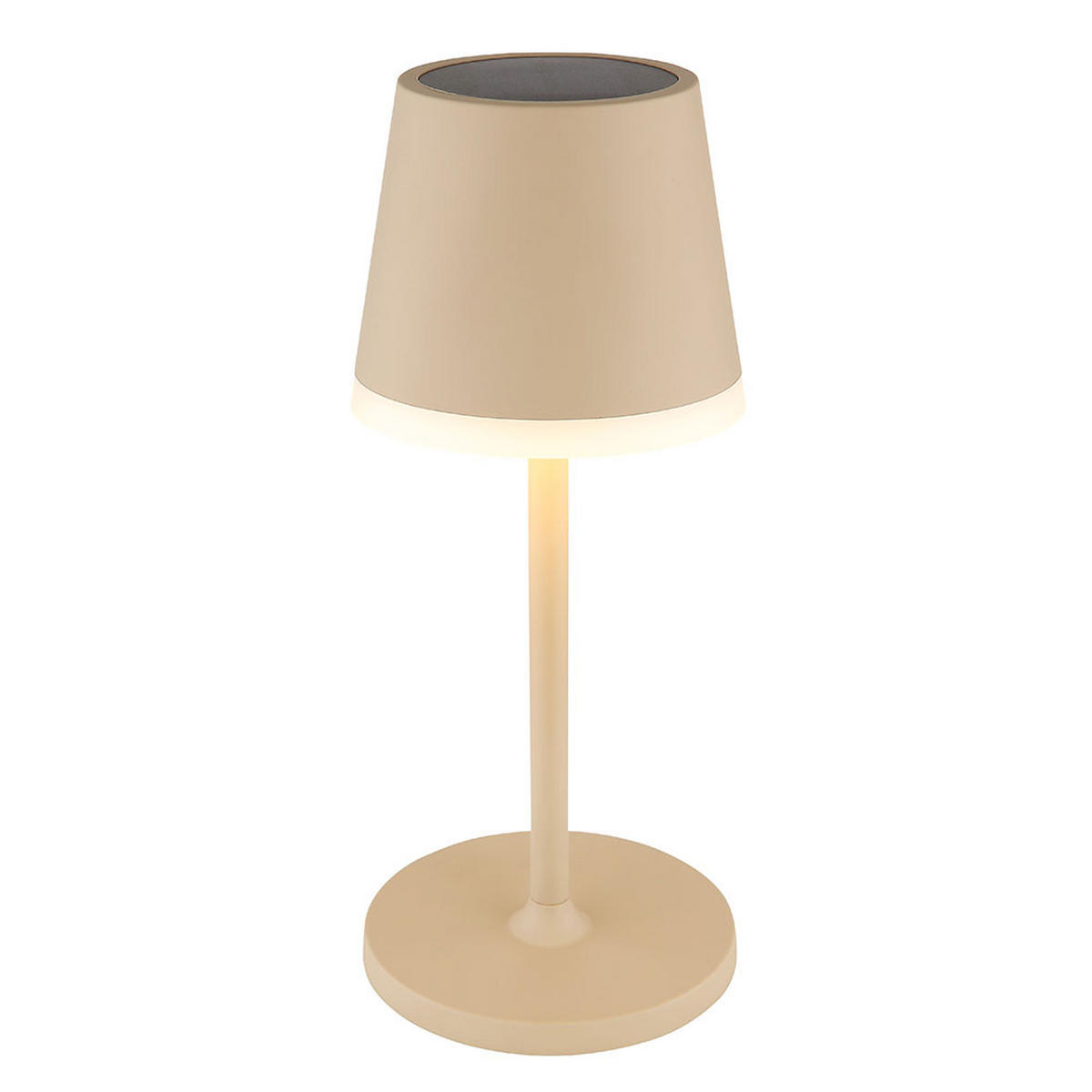LED AUSSENLEUCHTE Metall Beige 2er Set - Beige, Metall (11/11/41cm) - Globo Lighting
