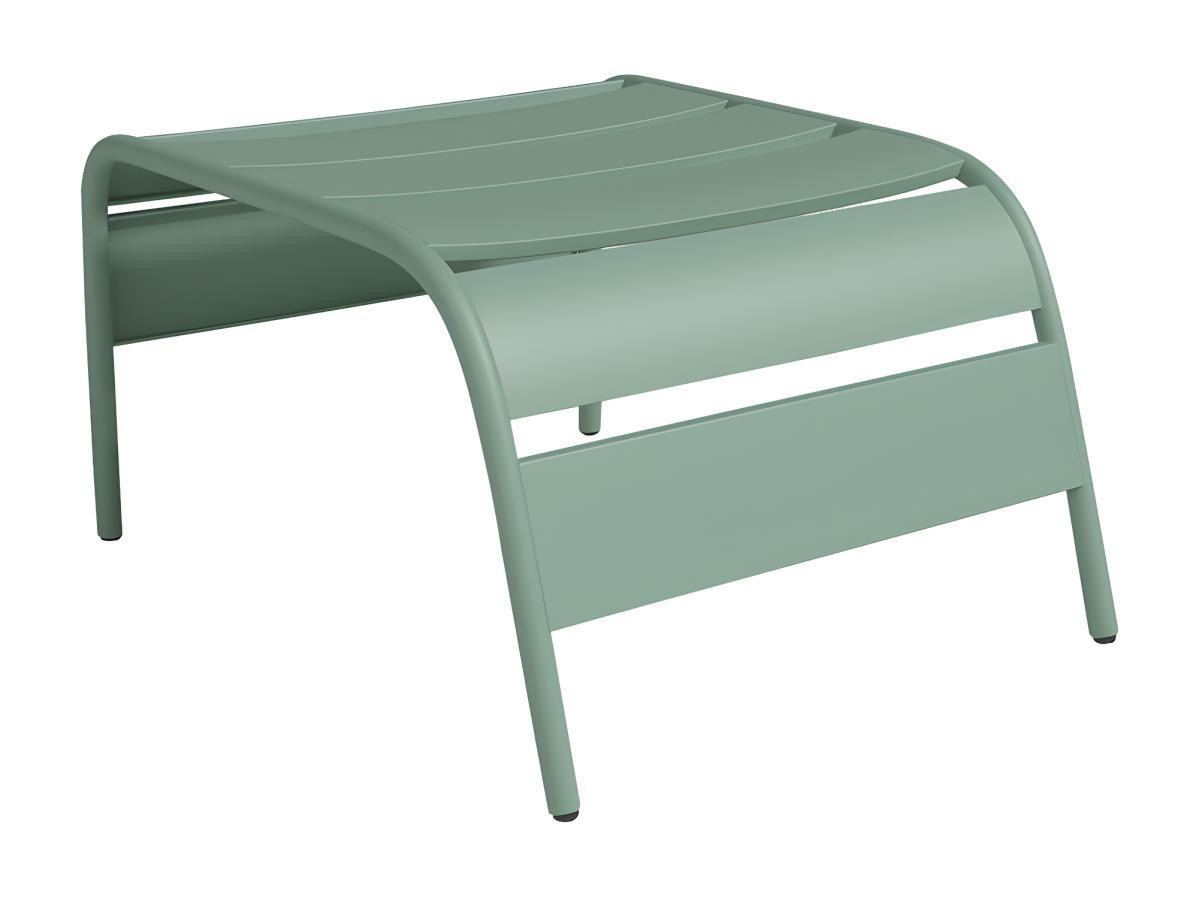 FUSSBANK - 51 x 60 x 32 cm - Metall - Hellgrün - MIRMANDE von MYLIA - Mintgrün, Metall (61.5/33/50cm) - Vente-Unique