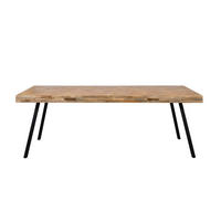ESSTISCH Suri - Braun - 220/100/76 cm - Braun, Holz (220/100/76cm)
