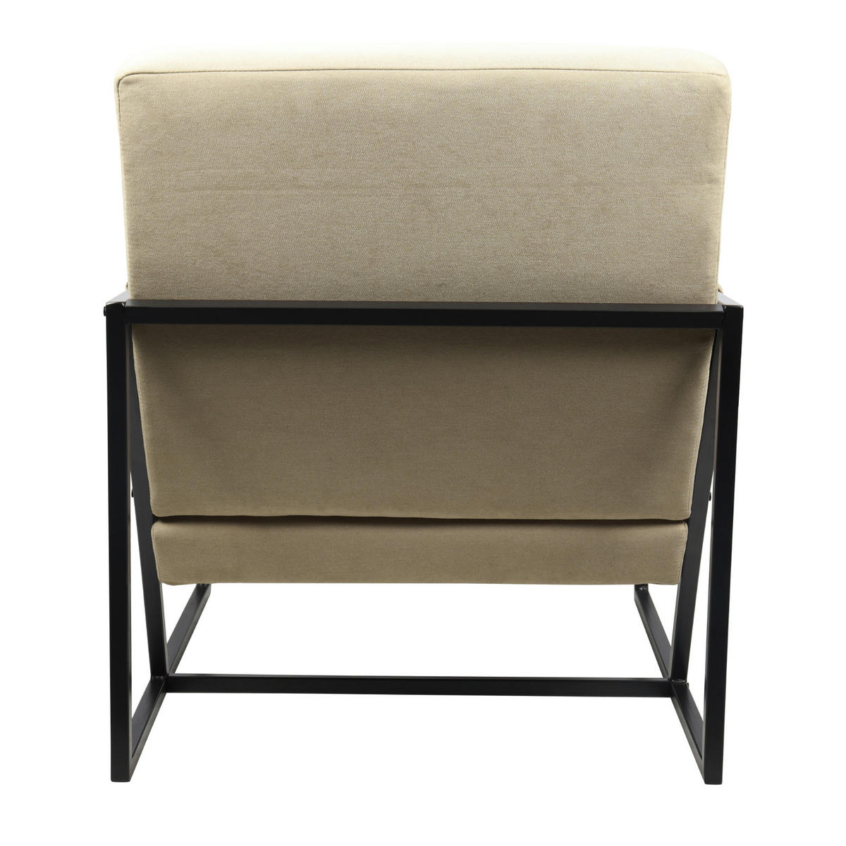 LOUNGESTUHL CHRIS - Beige, Textil (66/77/82cm) - SVITA