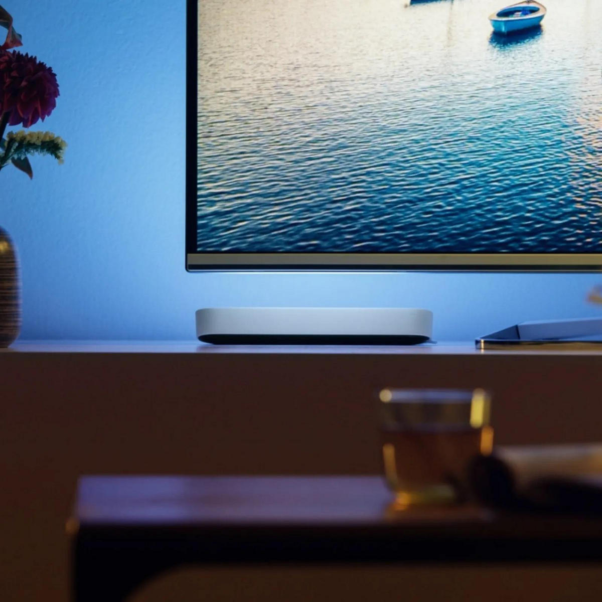 TISCHLEUCHTE Play Set Weiß - Schwarz/Weiß, Kunststoff (3.6/25.2/4.3cm) - Philips HUE