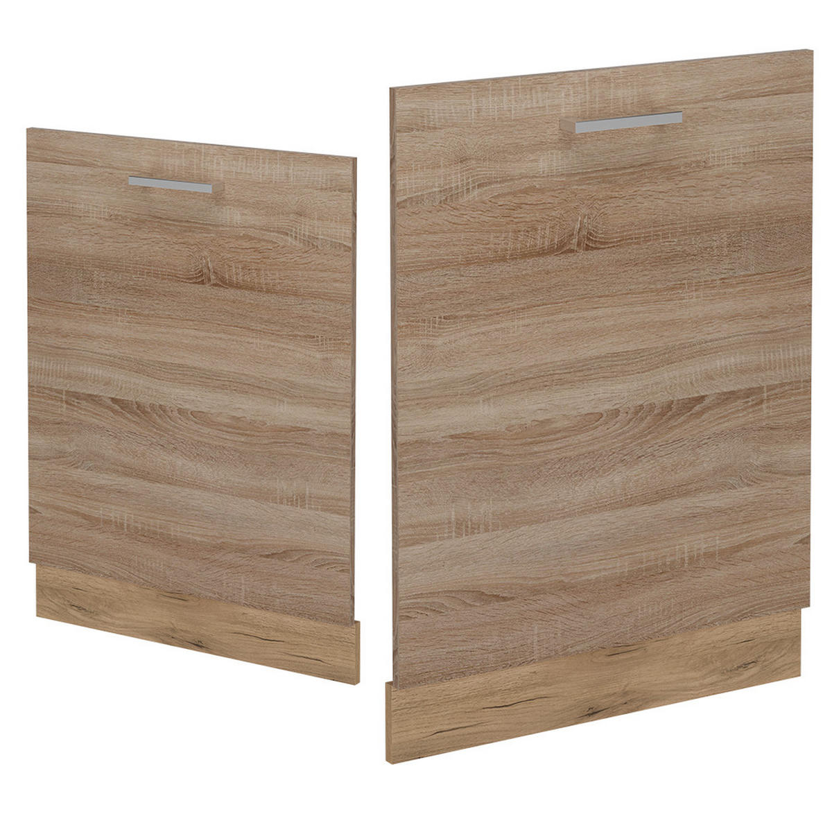 GESCHIRRSPÜLBLENDE R-Line Sonoma 60 cm , AP Anthrazit - Honigeiche/Eiche Wotan, Holzwerkstoff (60/81.8/1.6cm) - Vicco