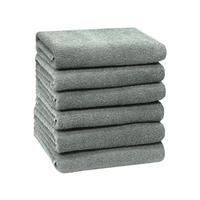 HANDTÜCHER, 6er-Set, 50x100 cm, 100% Baumwolle, Grau - Hellgrau, Textil (50/100cm) - Zollner