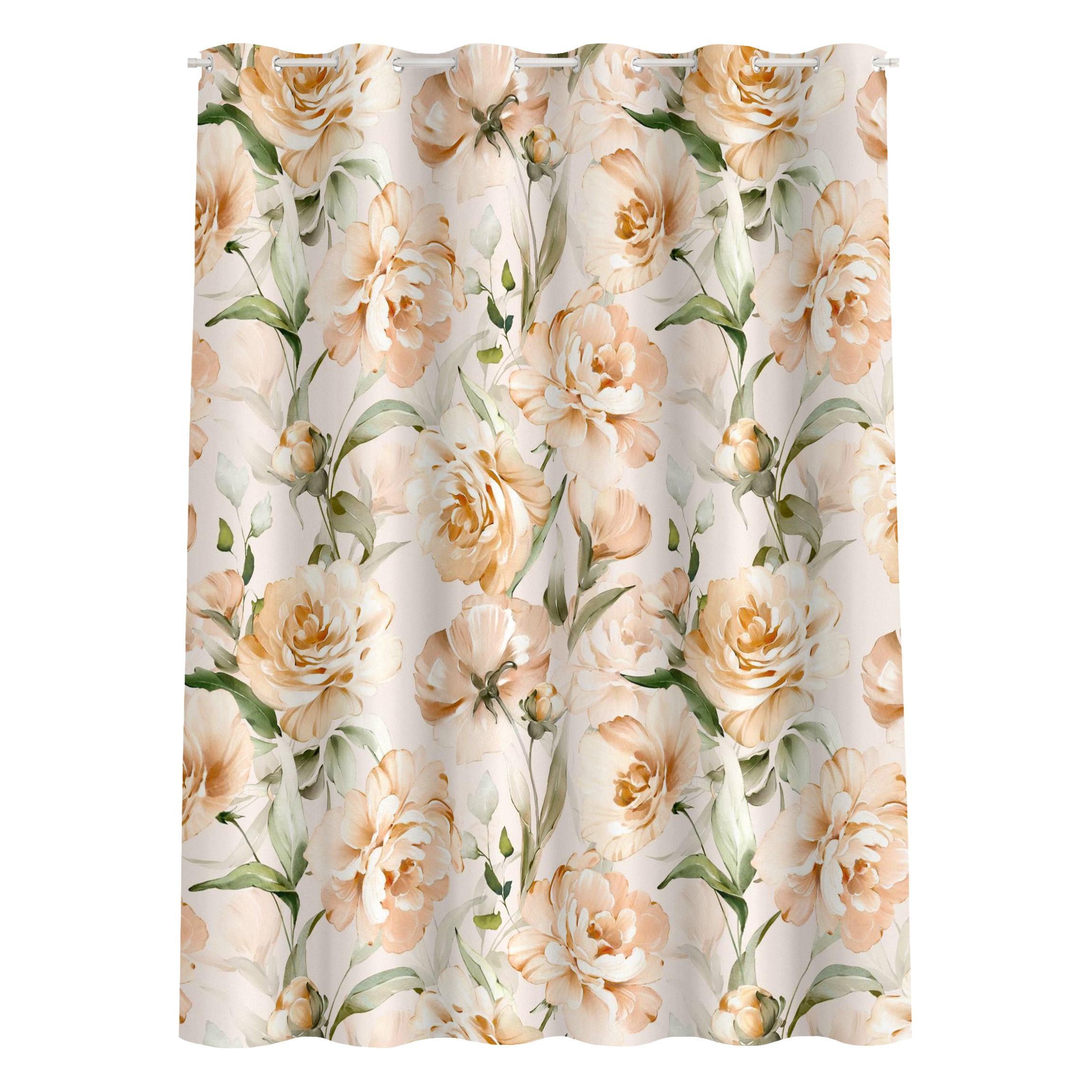 Bilderwelten Duschvorhang Beige 200x180 cm