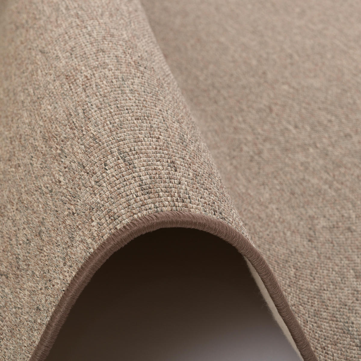 NATUR SISAL-OPTIK TEPPICH TAFF RUND - Braun, Textil (200/200cm) - Snapstyle