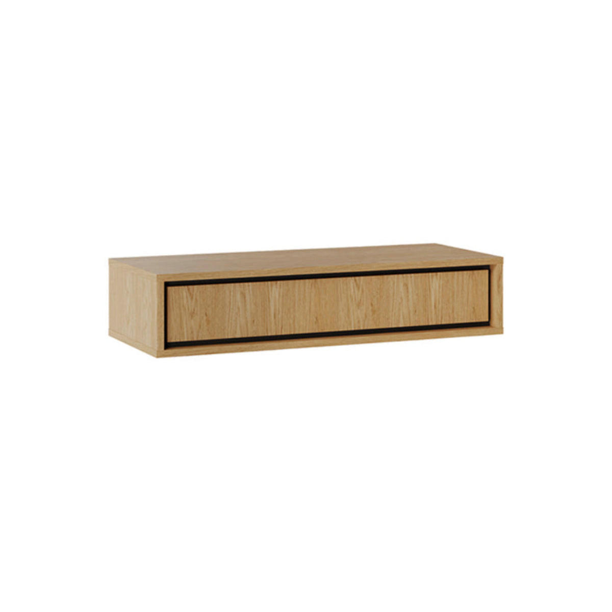 KONSOLE Vidia Holz - Braun, Holzwerkstoff (85.2/18/35cm) - Petits-meubles