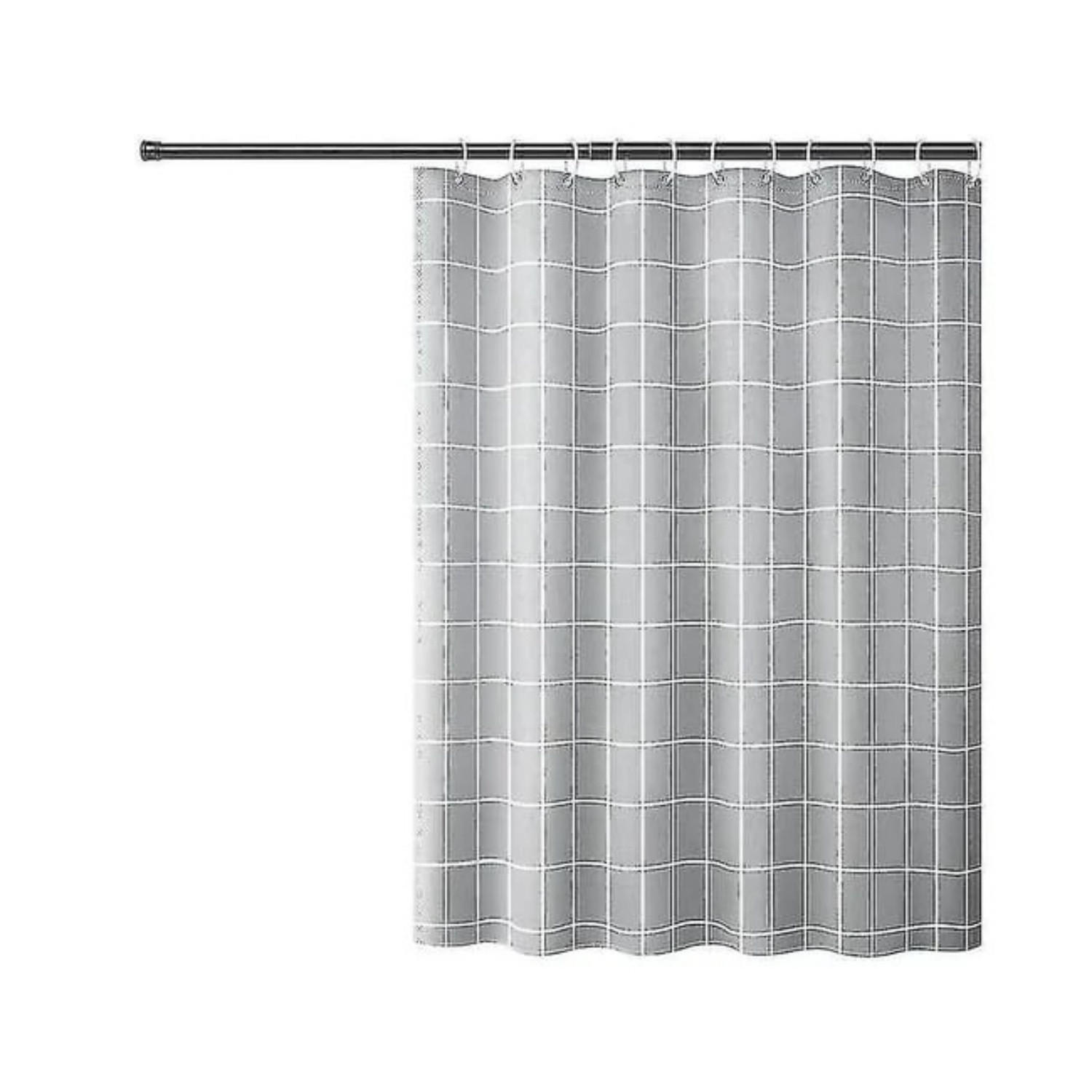 Mcboson Duschvorhang Grau 180x180 cm