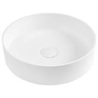 UMYVADLO NA DESKU Bílé 36 cm Salitral - bílá, plast (36/10/36cm) - Beliani