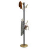 KLEIDERSTÄNDER MILA - Goldfarben/Schwarz, Metall (30/174/30cm) - IDIMEX