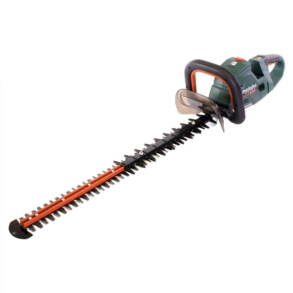 METABO HS 18 LTX BL 65 Akku Heckenschere 18 V 60 cm ( 601723850 ) Brushless Solo - ohne Akku, ohne Ladegerät - Multicolor, Kunststoff (225/35/85cm) - Metabo