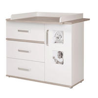 WICKELKOMMODE Moritz - Weiß, Holzwerkstoff/Metall (117/101.5/78cm) - Roba