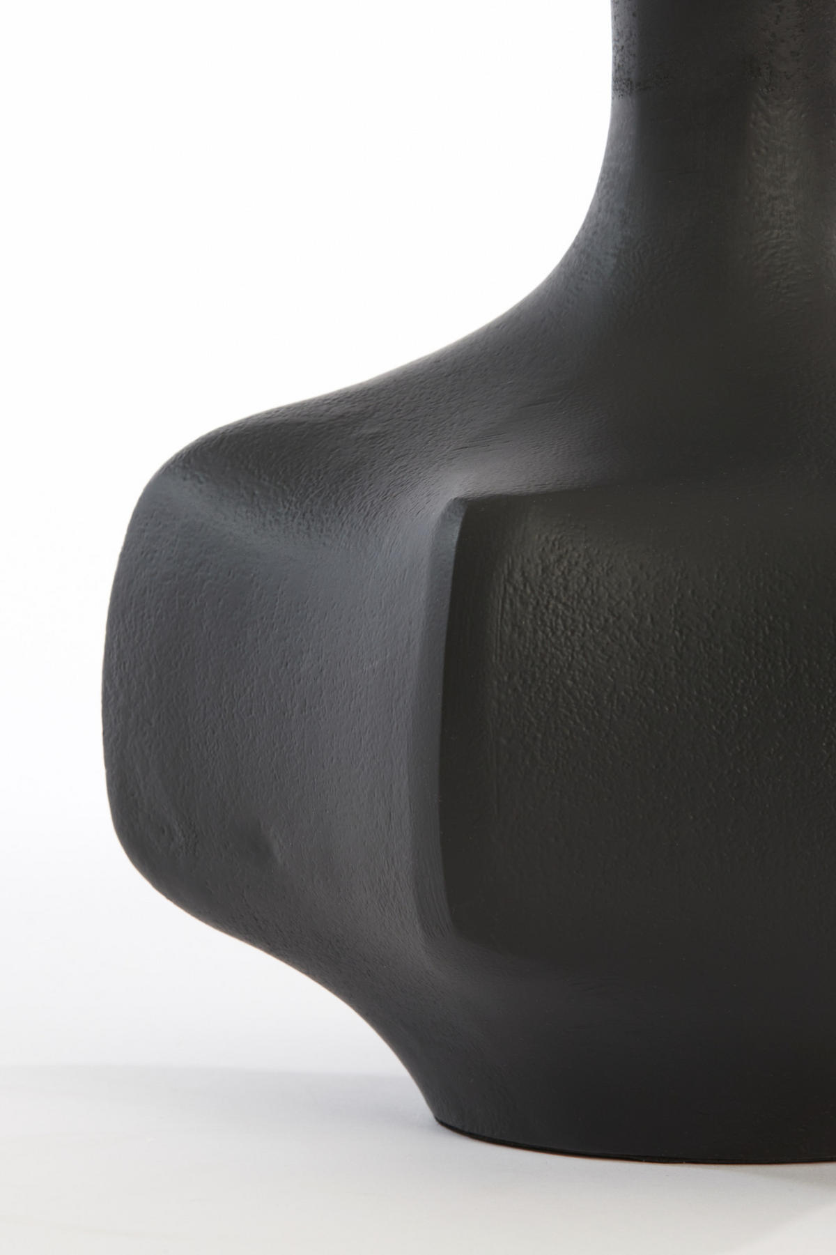 LAMPENFUSS Barril Schwarz Ø19/25 cm - Schwarz, Metall (19/19/25cm) - Light & Living