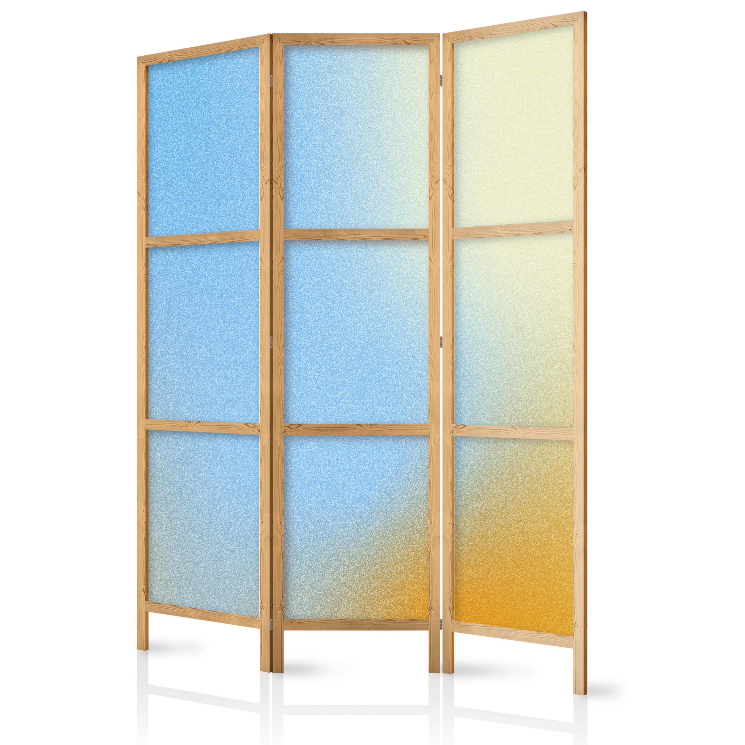 Muralo Paravent Blau 135x172x3 cm