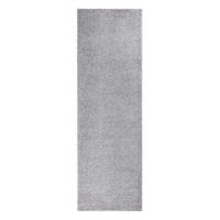 HOCHFLOR-TEPPICH City Shaggy 500 Grau 80x300 cm - Grau, Textil (80/300cm) - carpet city