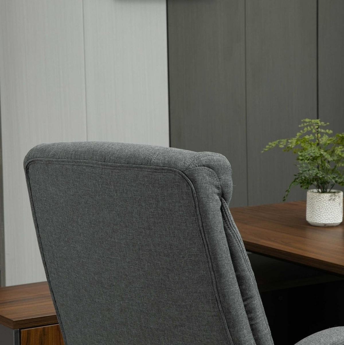 DREHSTUHL 65/78/110-118 cm, ergonomisch, höhenverstellbar und gepolstert, grau - Grau, Kunststoff (78/118/65cm) - Redom