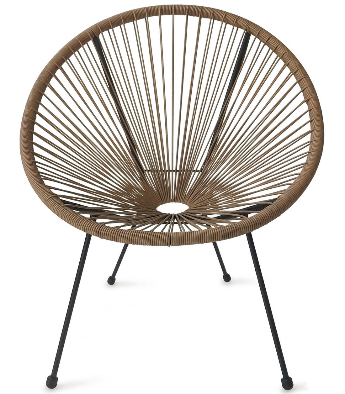 GARTENSTUHL - Braun, Metall (75/84/71cm) - A2A Home