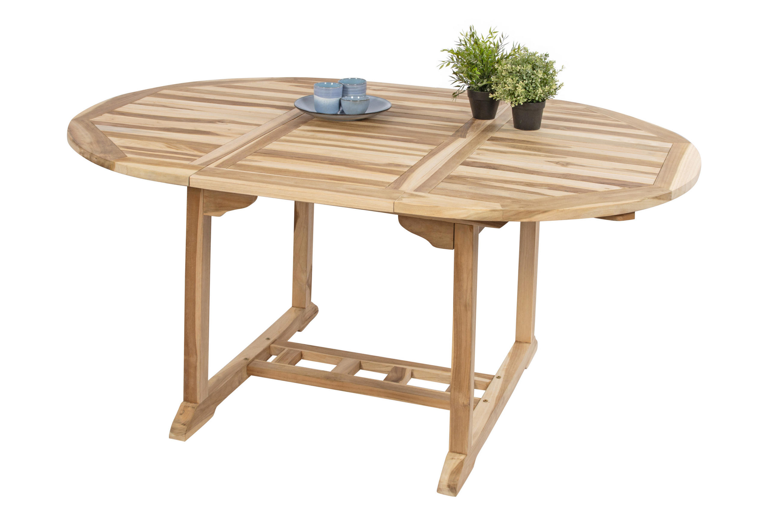 GARTENTISCH BORNEO - Beige, Holz (120/120/75cm) - SAM