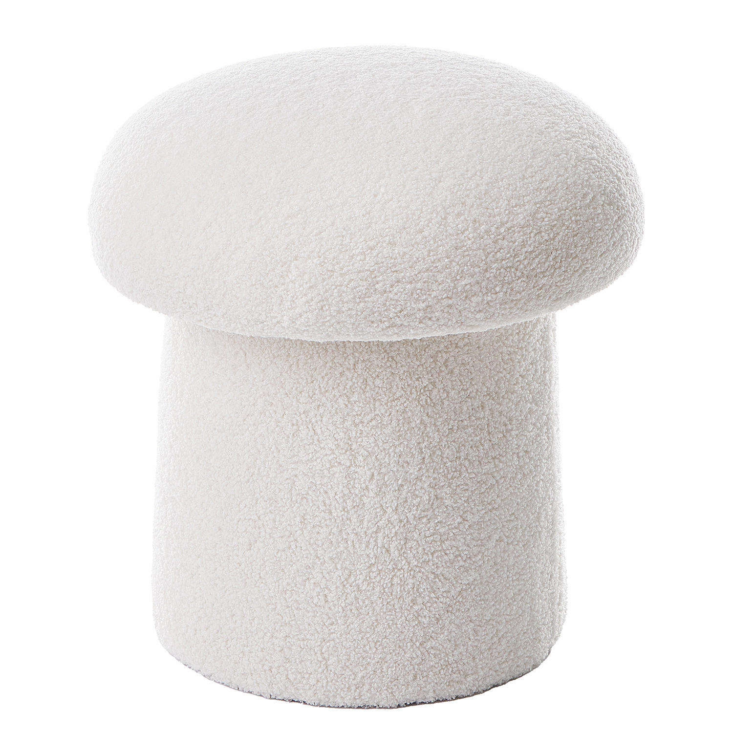 HOCKER Toddy - Weiß, Holzwerkstoff/Kunststoff (45/48/45cm) - Butlers