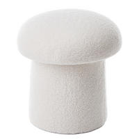 HOCKER Toddy - Weiß, Holzwerkstoff/Kunststoff (45/48/45cm) - Butlers