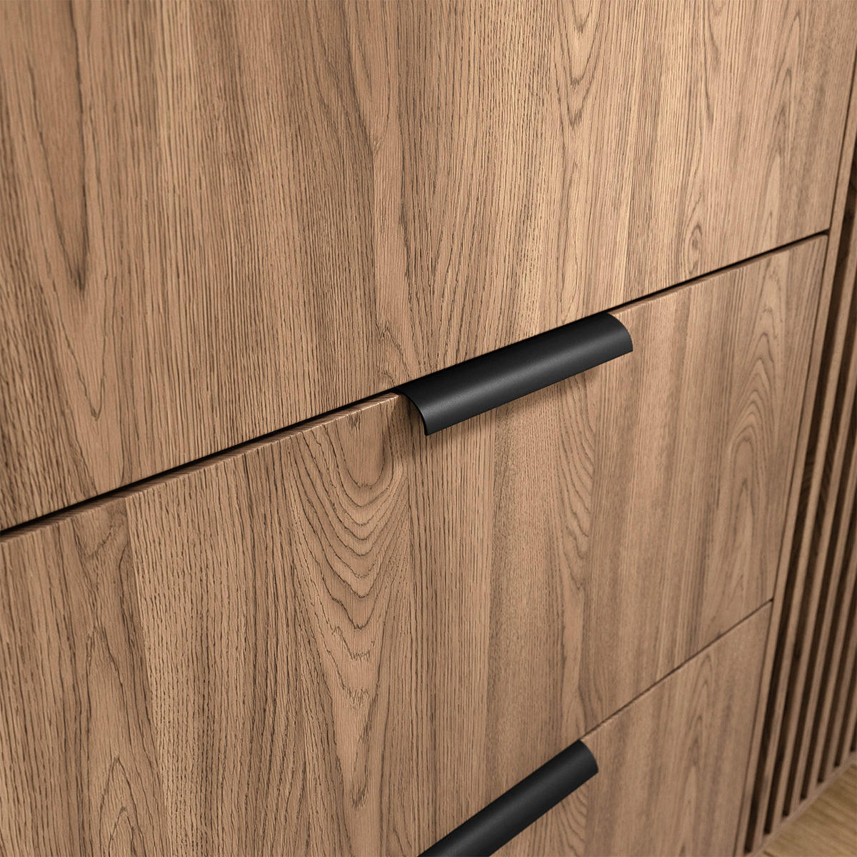 KLEIDERSCHRANK 3 Türen Esteban Holz - Braun, Holzwerkstoff (185/192/60cm) - Petits-meubles