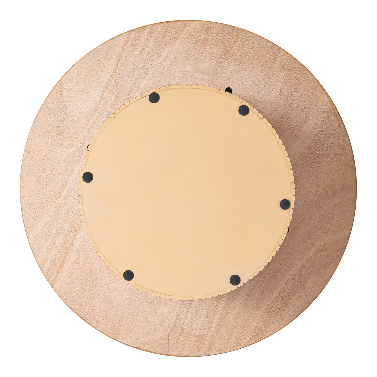 COUCHTISCH aus massivem Holz - Naturfarben, Holzwerkstoff (90/90/45cm)