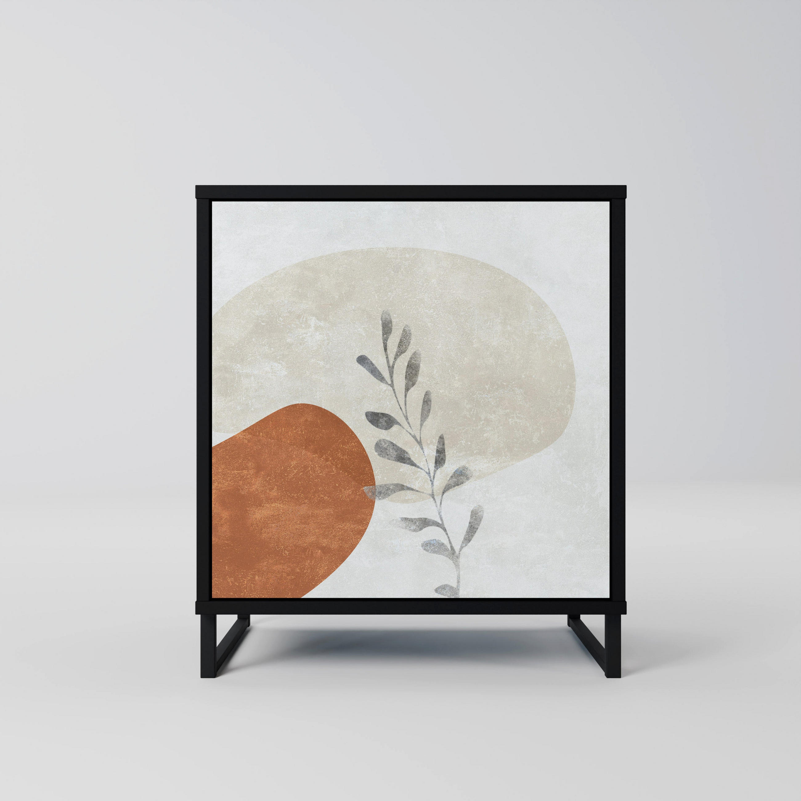 SpaceRebels Sideboard Schwarz 57.5x67.5x42 cm