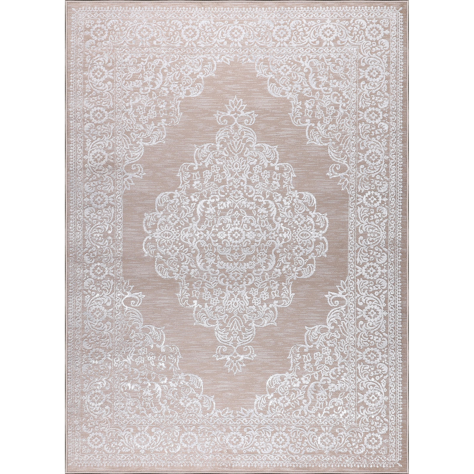 VINTAGE-TEPPICH 120x170 cm Beige - Beige, Naturmaterialien/Textil (120/170cm) - LIVABLISS