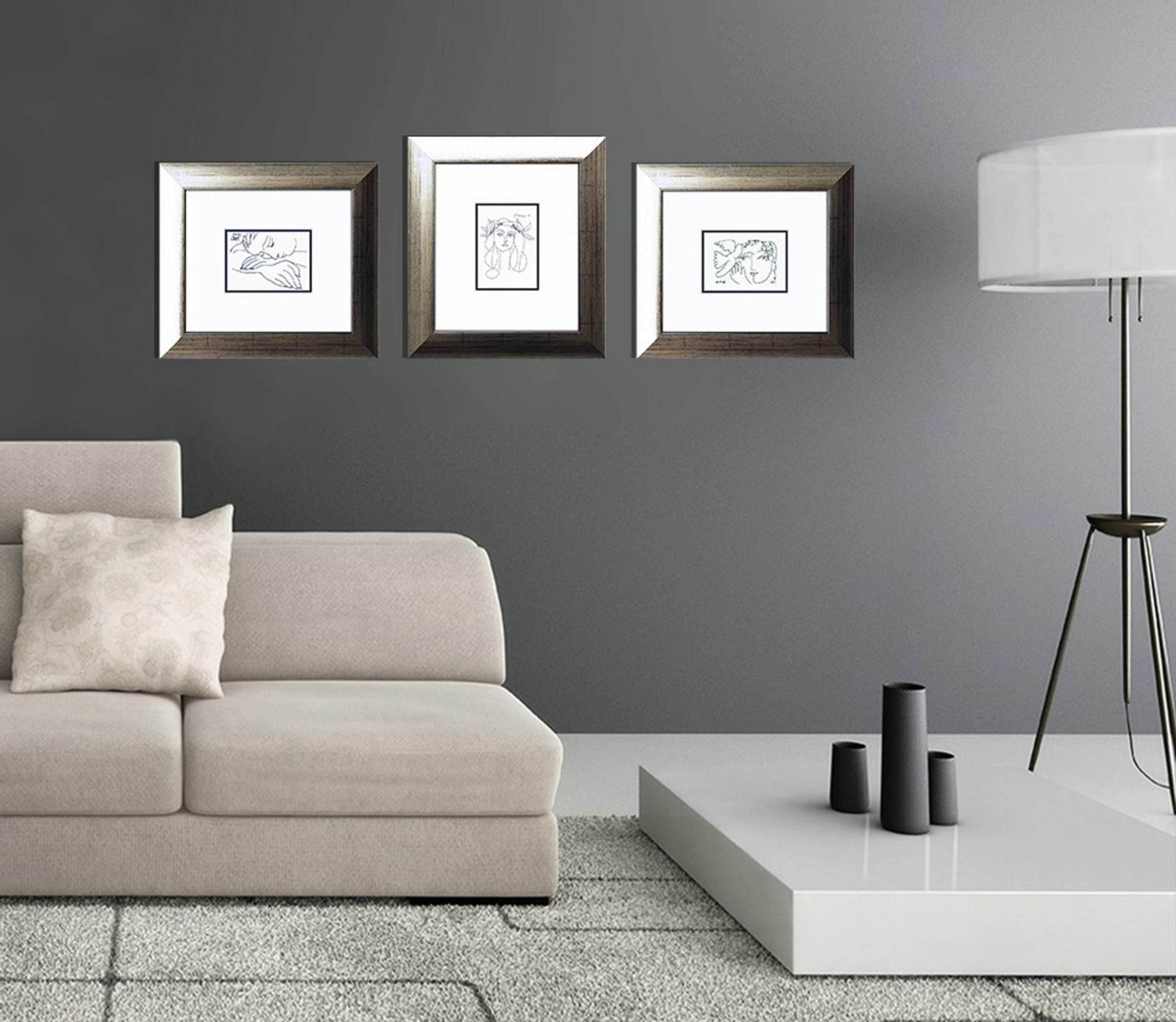 Thumbnail - artissimo Bild, Gelb, Holz, Mode, Rechteckig, 39x35 cm, Bilder und Zubehör, Wandbilder, Gerahmte Bilder