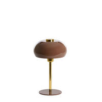 TISCHLAMPE Surin Braun Ø22/34 cm - Braun, Metall (22/22/34cm) - Light & Living