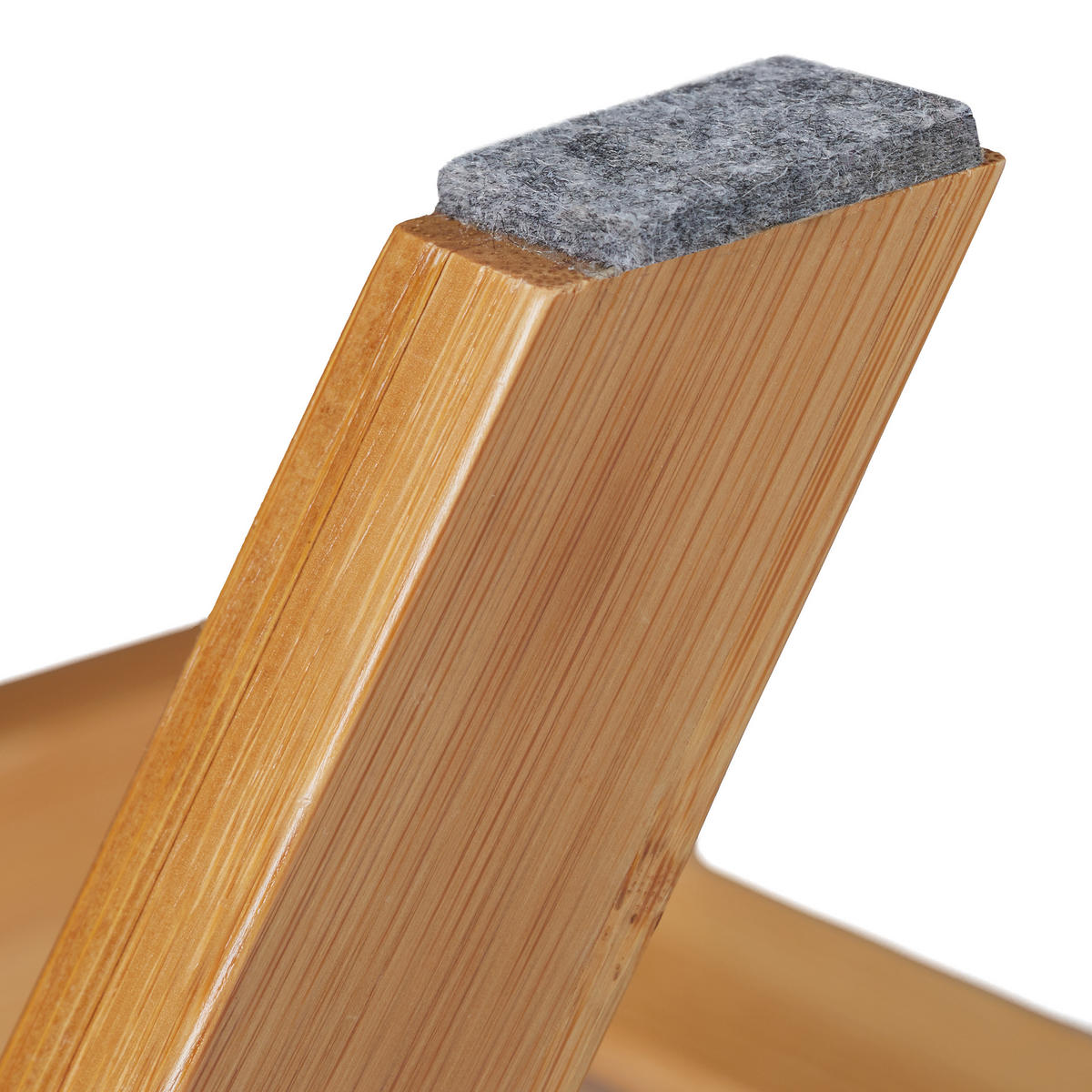 BLUMENTREPPE - Hellbraun, Holz (51.5/17/15cm) - Relaxdays