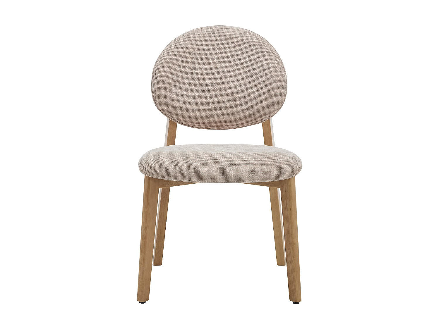 STUHL - 52 cm x 57 cm - holz - beige Marleni - Beige, Holz/Holzwerkstoff (52/85/57cm) - Vente-Unique