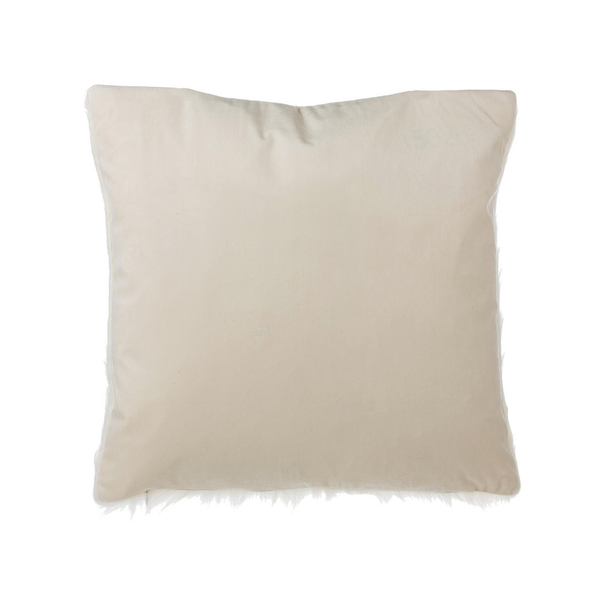 OKRASNA BLAZINA komplet 2 svetlo bež 45/45 cm Daisy - bež, tekstil (45/45cm) - Beliani