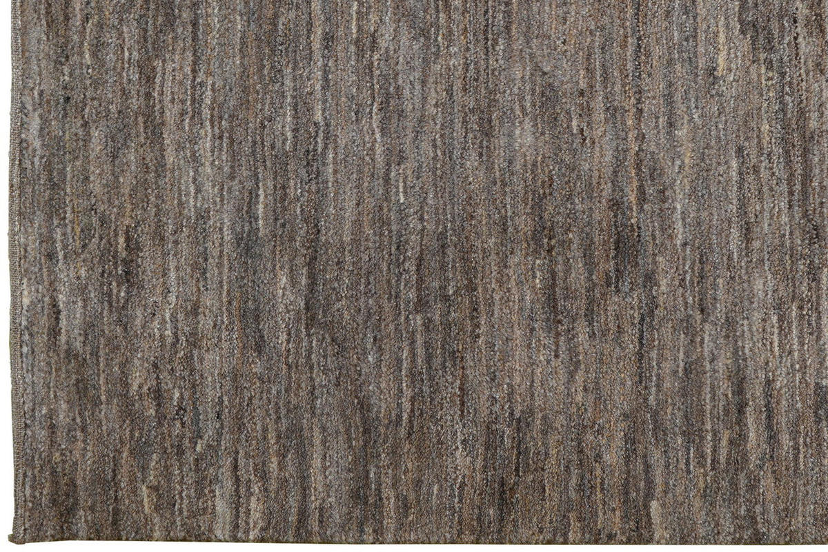 TEPPICH Gabbeh Grau 195/159 cm Schurwolle - Grau, Textil (159/195cm) - Looma