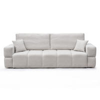 SCHLAFSOFA BUENO mit Bettkasten Hellgrau - Hellgrau, Holzwerkstoff/Kunststoff (245/85/93cm) - Idohome