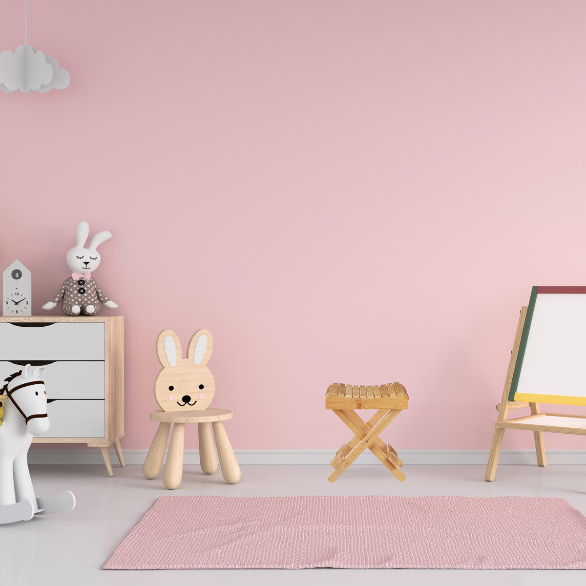 STOLIČKA - světle hnědá, dřevo (27.5/31.5/28.5cm) - Relaxdays