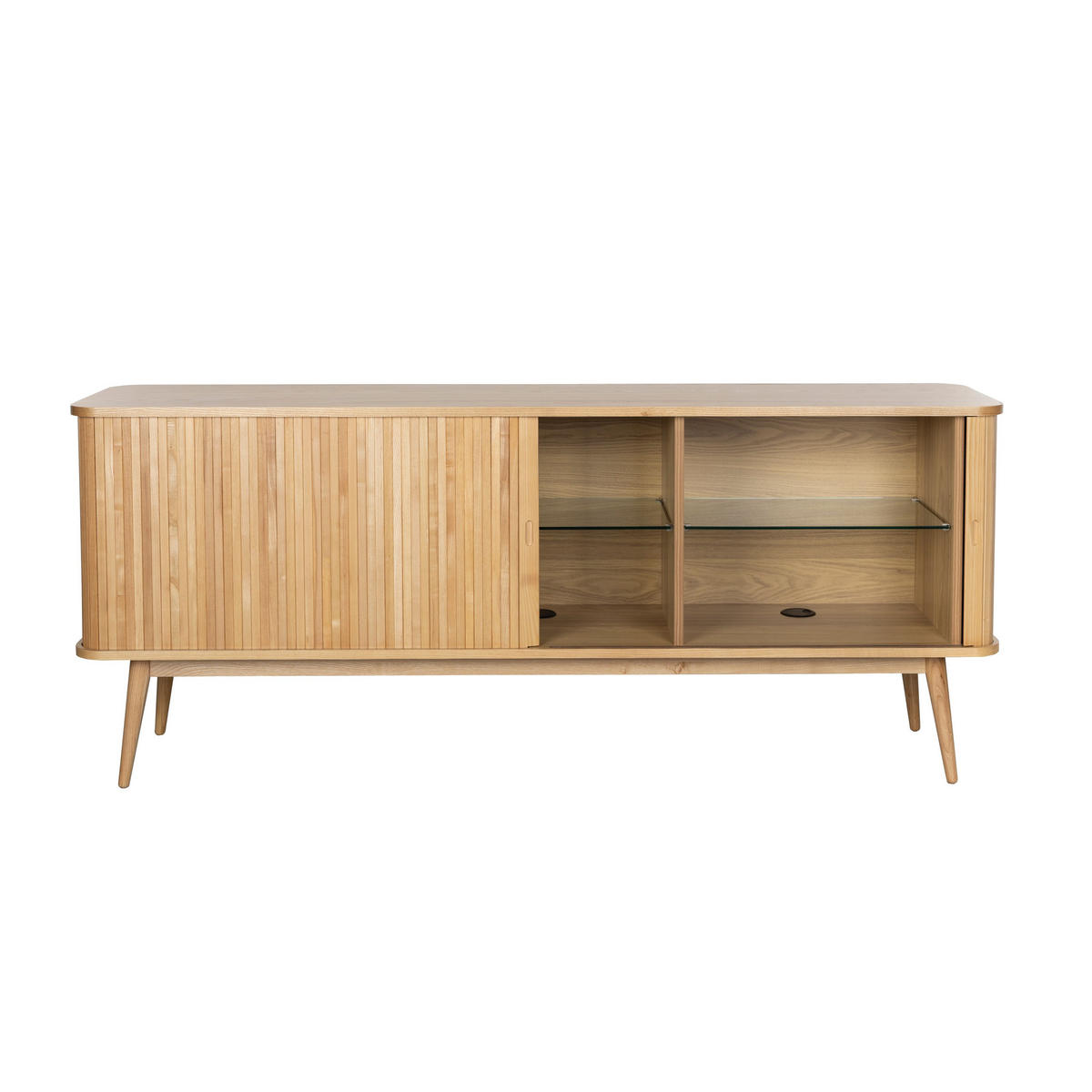 SIDEBOARD Barbier 180 Natur - Naturfarben, Holzwerkstoff (180/75/40cm) - Zuiver