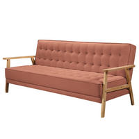 SCHLAFSOFA - Koralle, Textil (204/85/86cm) - home24