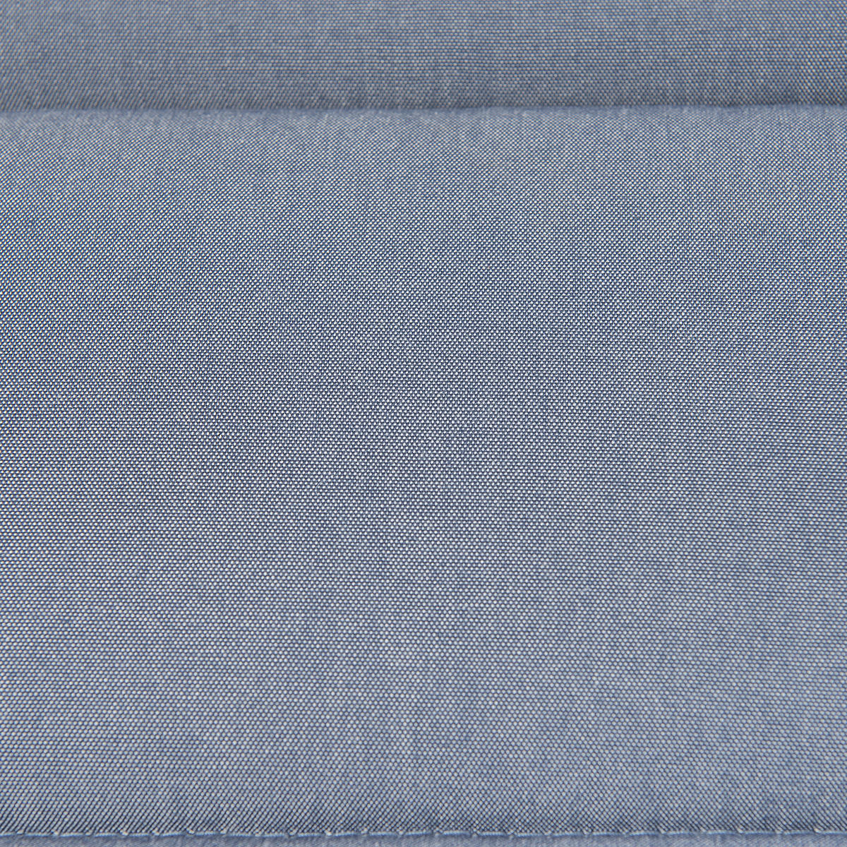LIEGENAUFLAGE Blau Brescia - Blau, Textil (180/5/60cm) - Beliani