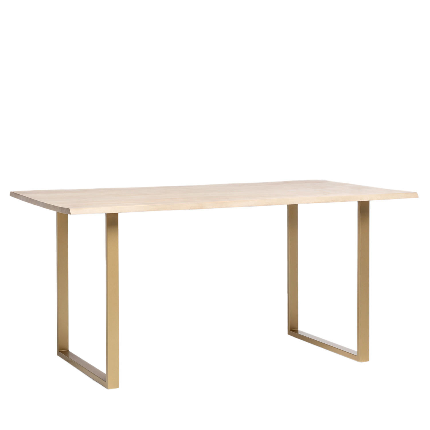 ESSTISCH Priya Zweifarbig 160 cm x 76 cm - Multicolor, Holz (90/160/76cm)