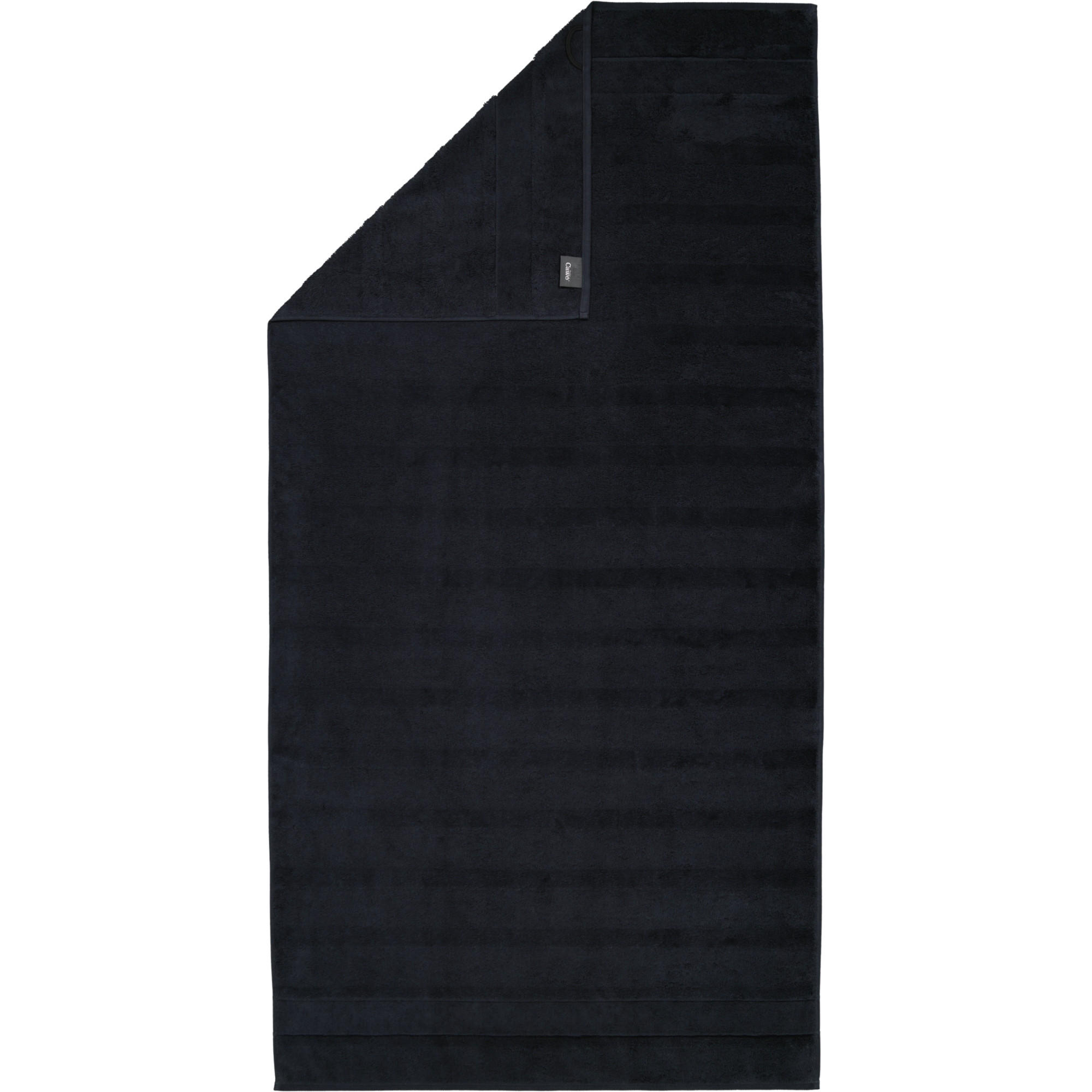 DUSCHTUCH NOBLESSE2 UNI 1002 SCHWARZ - 906 - Schwarz, Textil (80/160cm) - Cawoe
