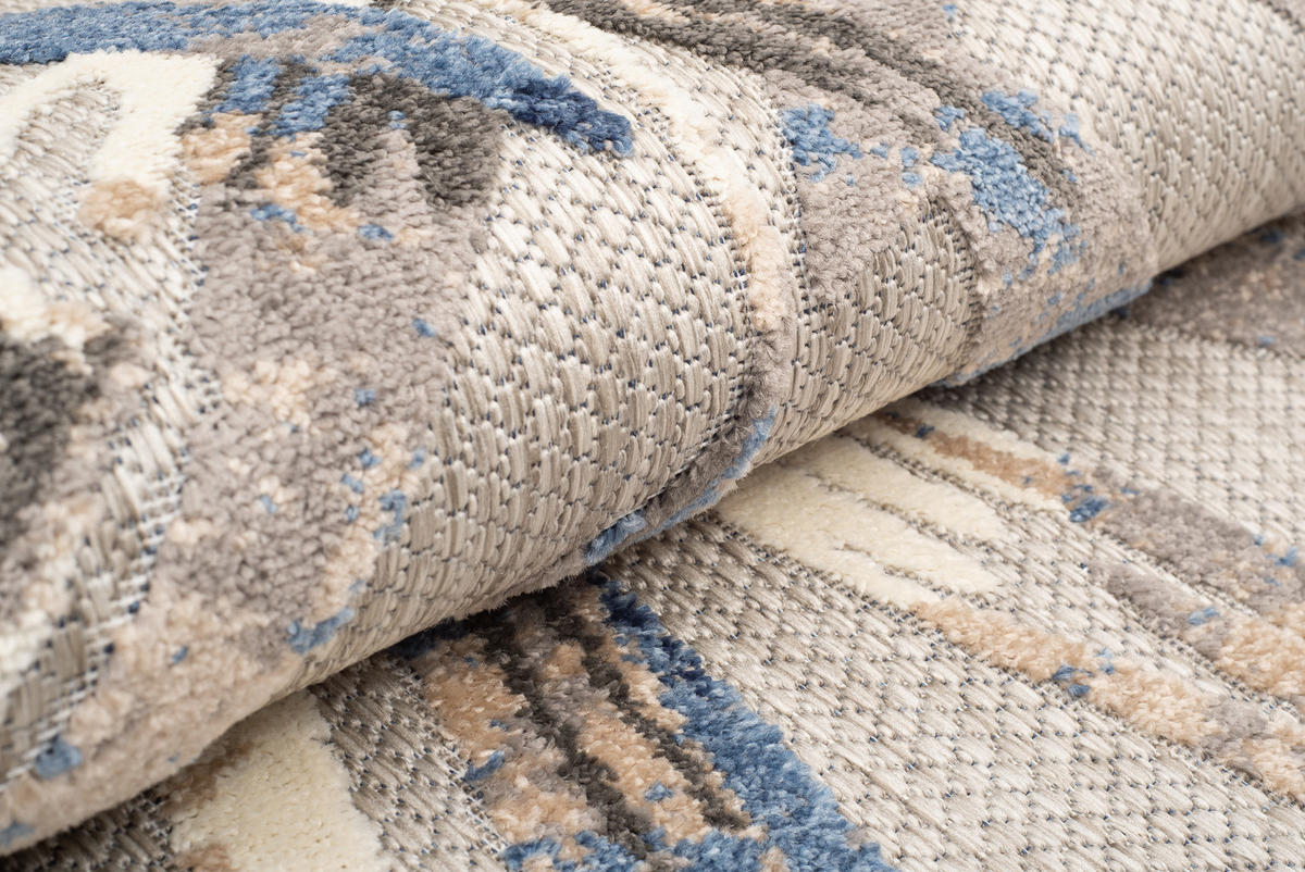 TEPPICH PATIO Grau 200/300 cm - Grau, Kunststoff (200/300cm) - Tapiso