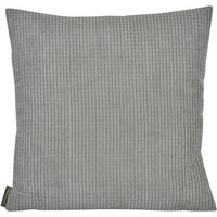 KISSENHÜLLE NEW WAVE - Grau, Textil (50/50cm) - Yve! decoration