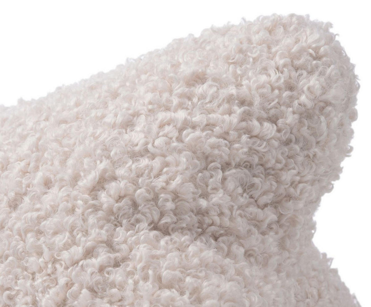 LESEKISSEN Rolf Weiß 40x25cm - Weiß, Textil (40/25cm) - Ambiente Trendlife by Gözze
