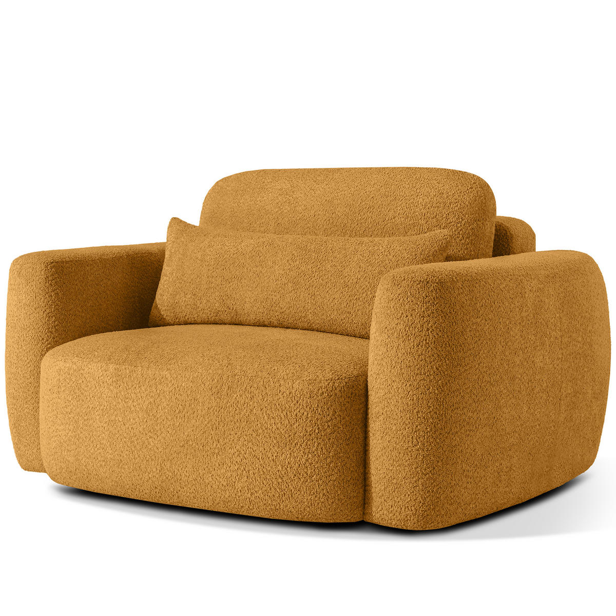 SESSEL ELOSA - Honig, Holz/Textil (145/85/115cm) - KONSIMO®