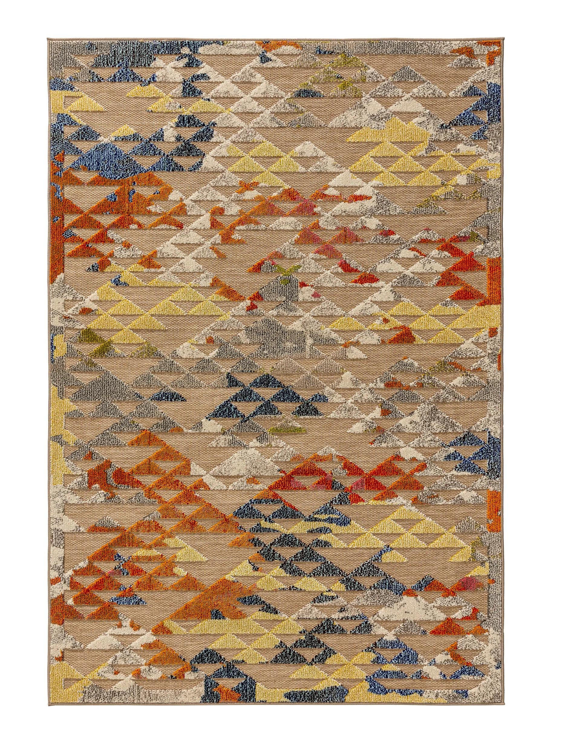 OUTDOOR-TEPPICH Noelia 120/170 cm - Multicolor, Kunststoff (120/170cm) - benuta Nest