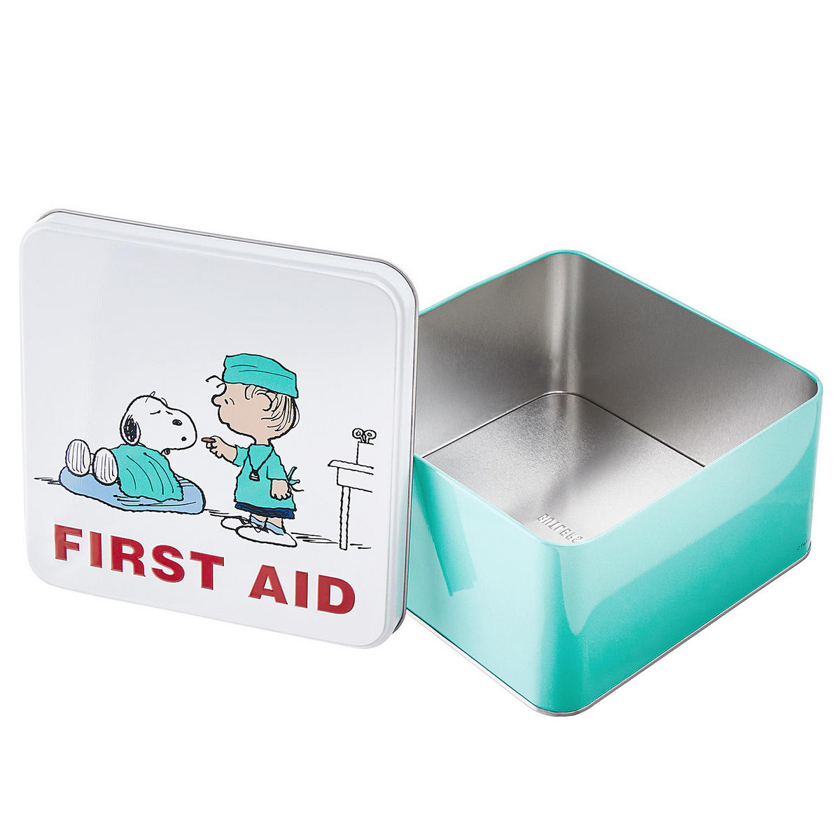 AUFBEWAHRUNGSDOSE (6er Set) Peanuts - Weiß, Metall (18/9/18cm) - BUTLERS