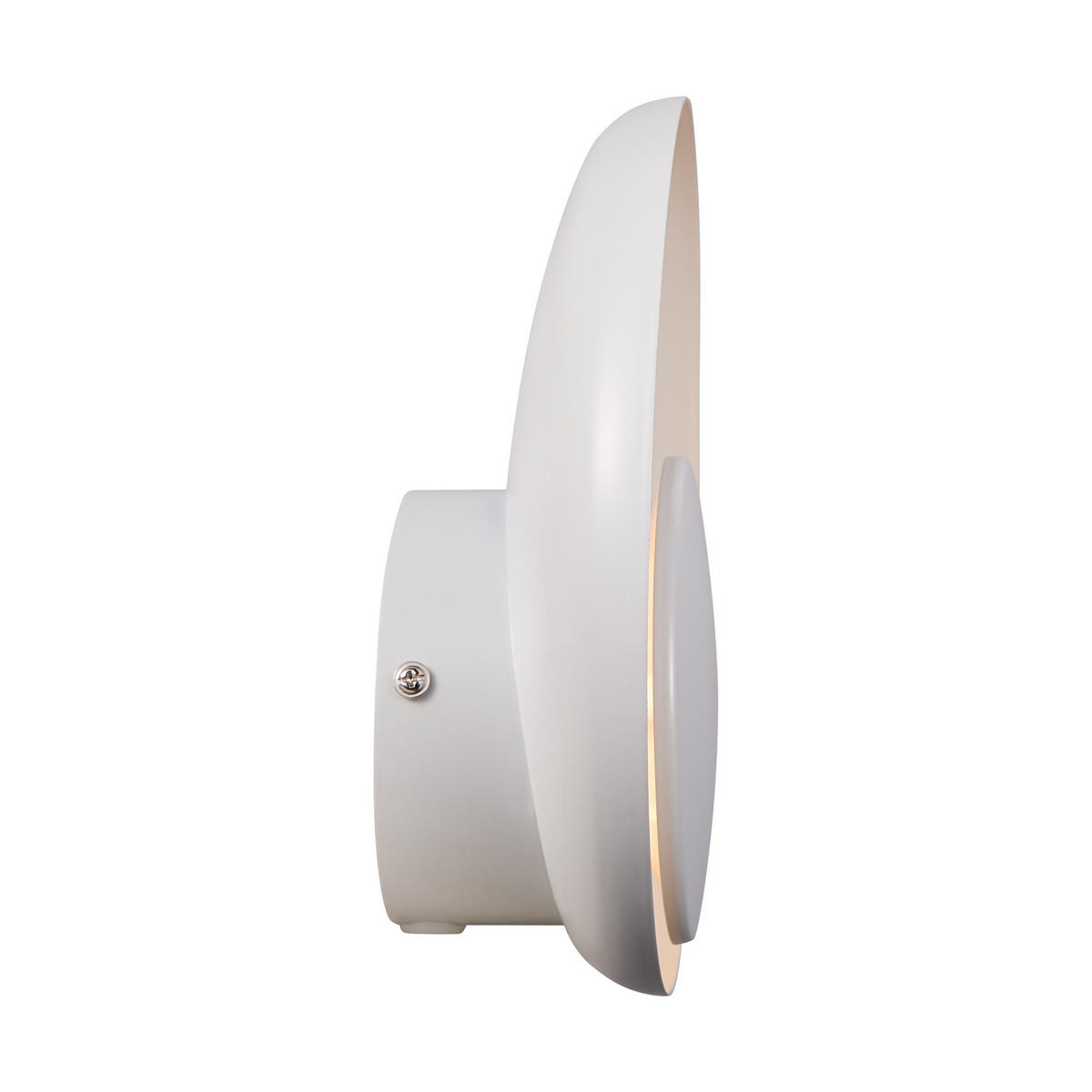 WANDLEUCHTE Marsi - Weiß - 21/21/21 cm - Weiß, Metall (21/21/21cm) - Nordlux